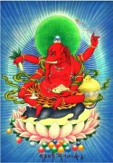 红象鼻财神的观修法 （含长、短咒子）